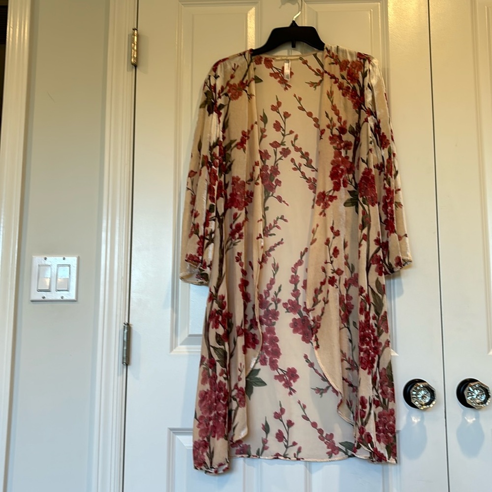 Sheer Cherry blossom Kimono.